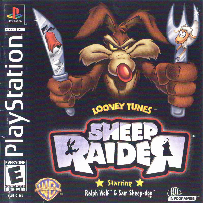 Sheep Raider box art for Playstation